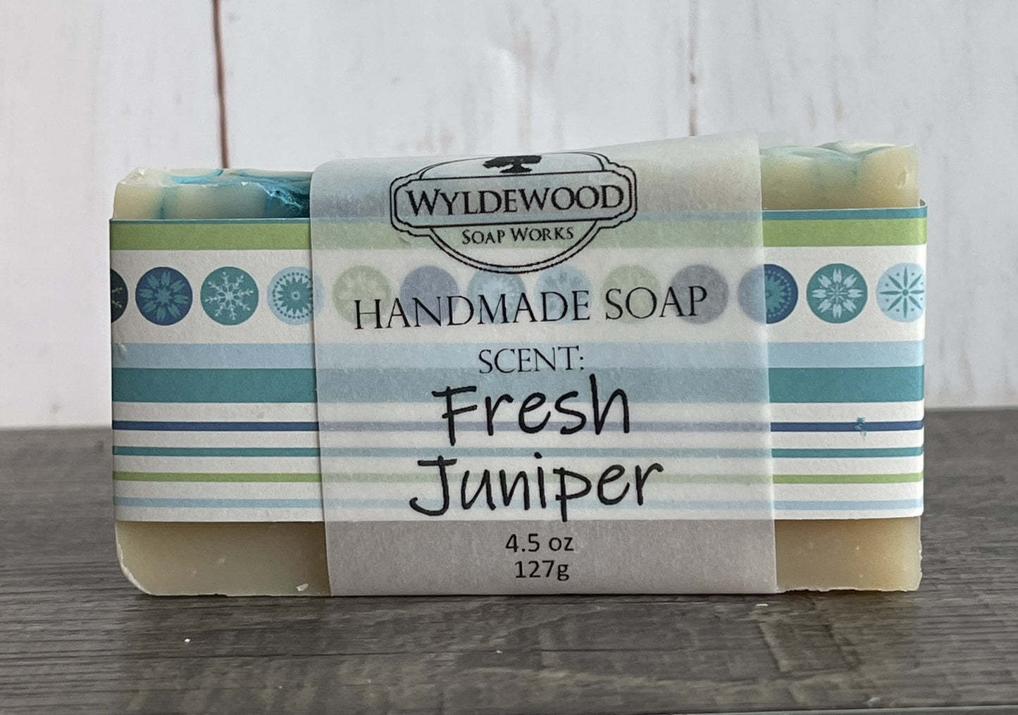 Fresh Juniper Scented Soap with Goat Milk