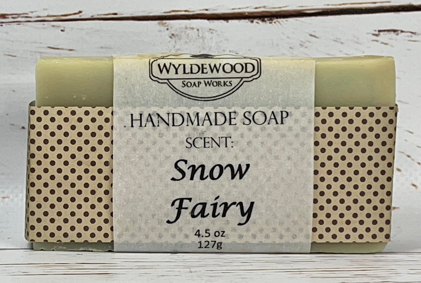 Snow Fairy Scented Soap with Goat Milk
