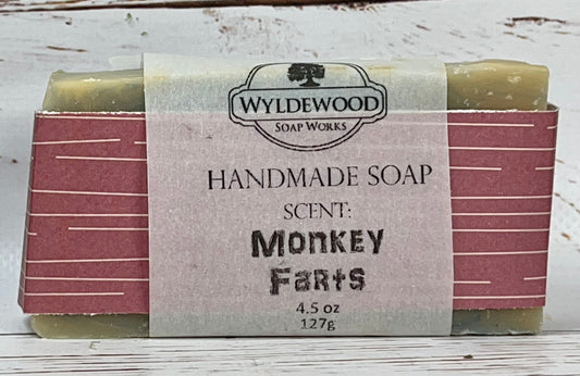 Monkey Farts Scented Soap with Goat Milk