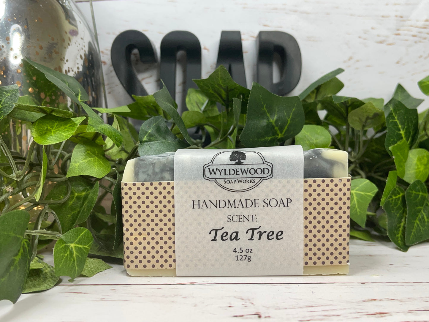 Tea Tree Scented Soap with Goat Milk