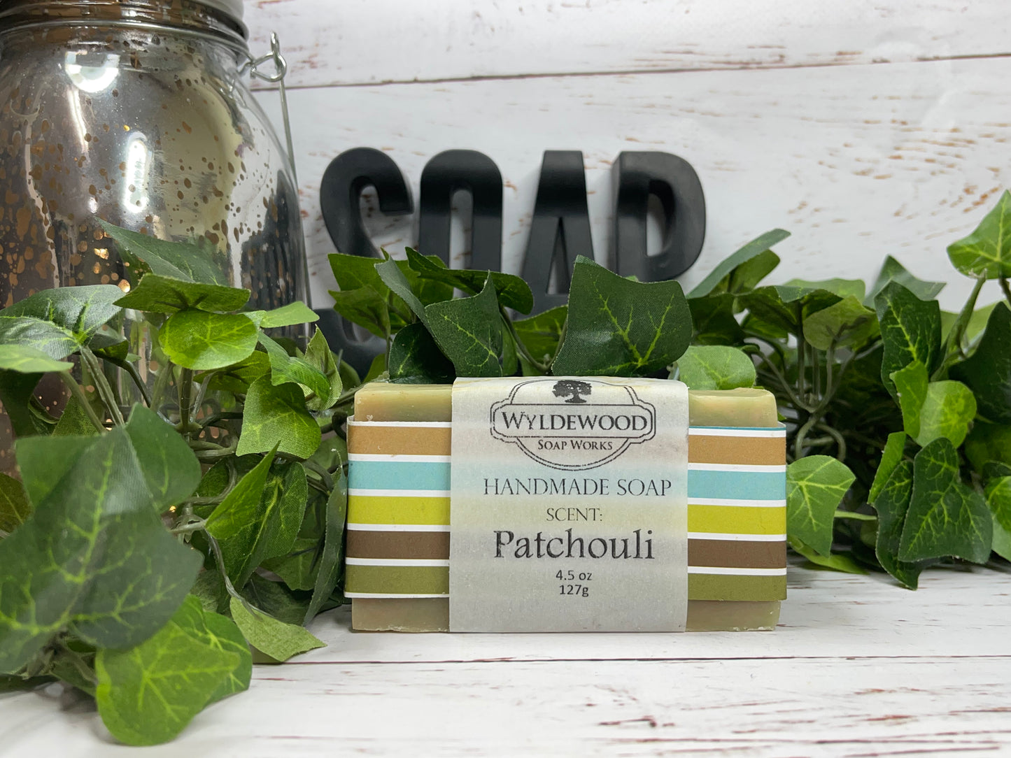 Patchouli Scented Soap with Goat Milk