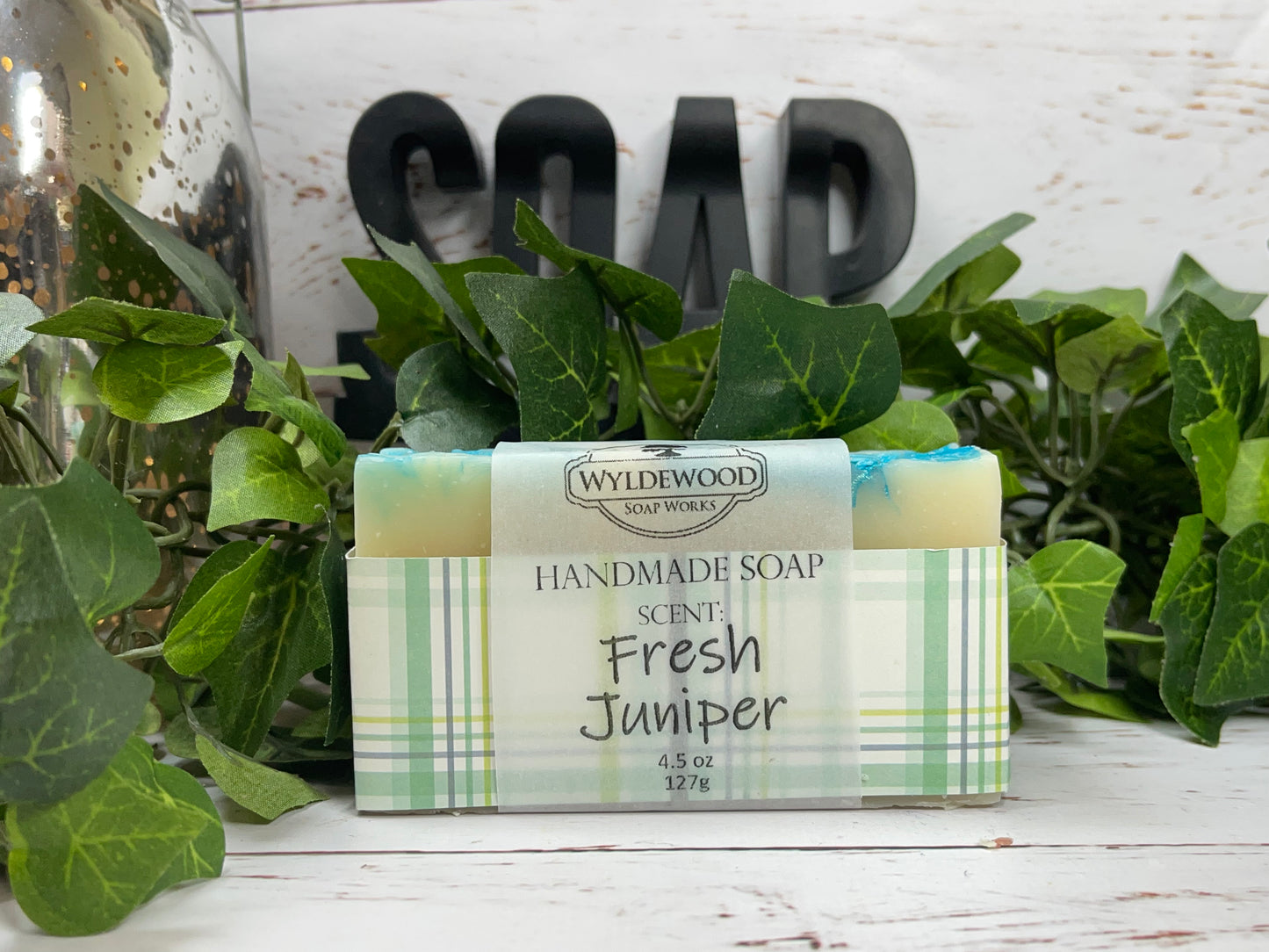 Fresh Juniper Scented Soap with Goat Milk