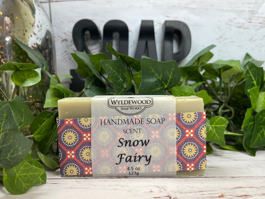 Snow Fairy Scented Soap with Goat Milk