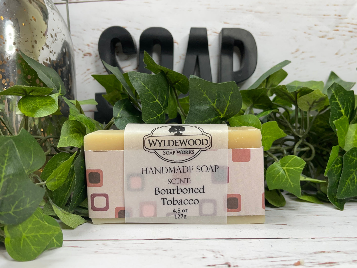 Bourboned Tobacco Scented Soap with Goat Milk