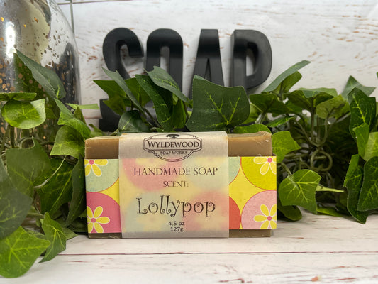Lollypop Scented Soap with Goat Milk