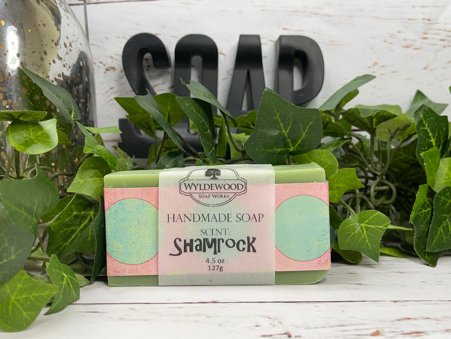 Shamrock Scented Soap with Goat Milk