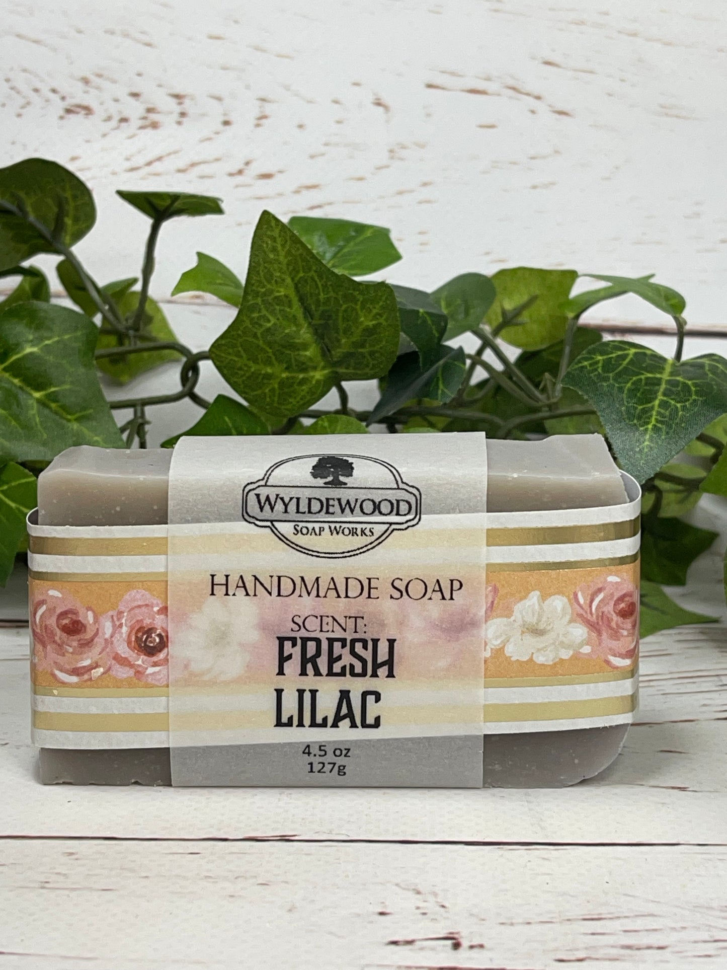 Fresh Lilac Scented Soap with Goat Milk