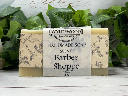 Barber Shop Scented Soap with Goat Milk