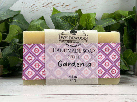 Gardenia Scented Soap with Goat Milk
