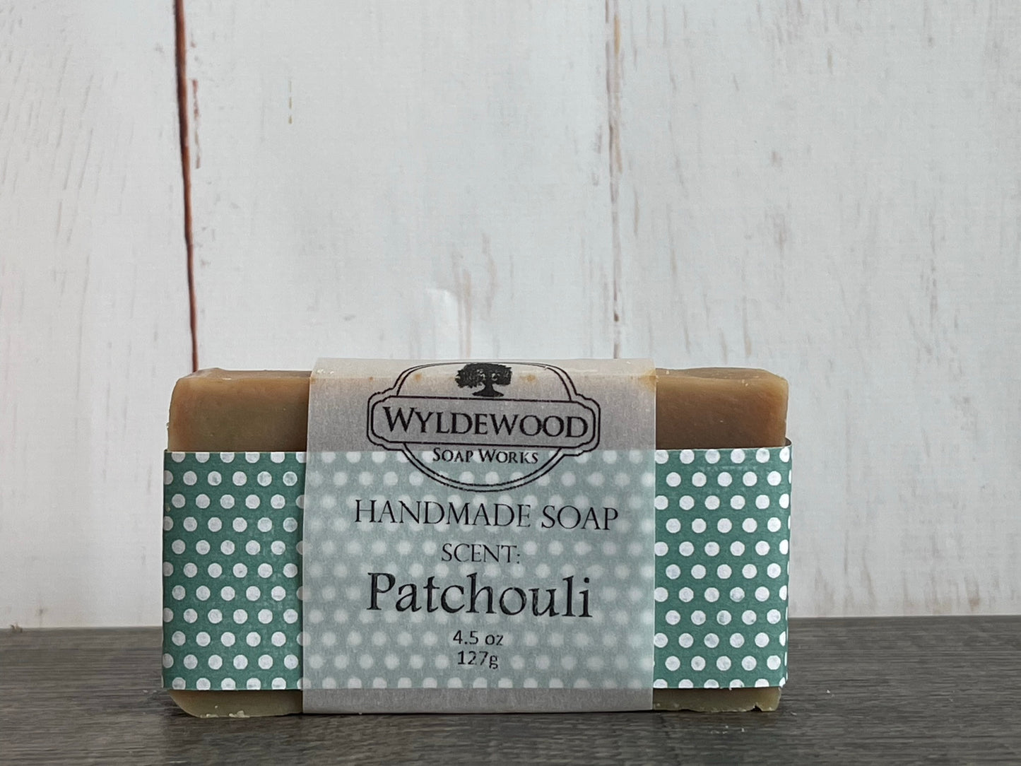 Patchouli Scented Soap with Goat Milk