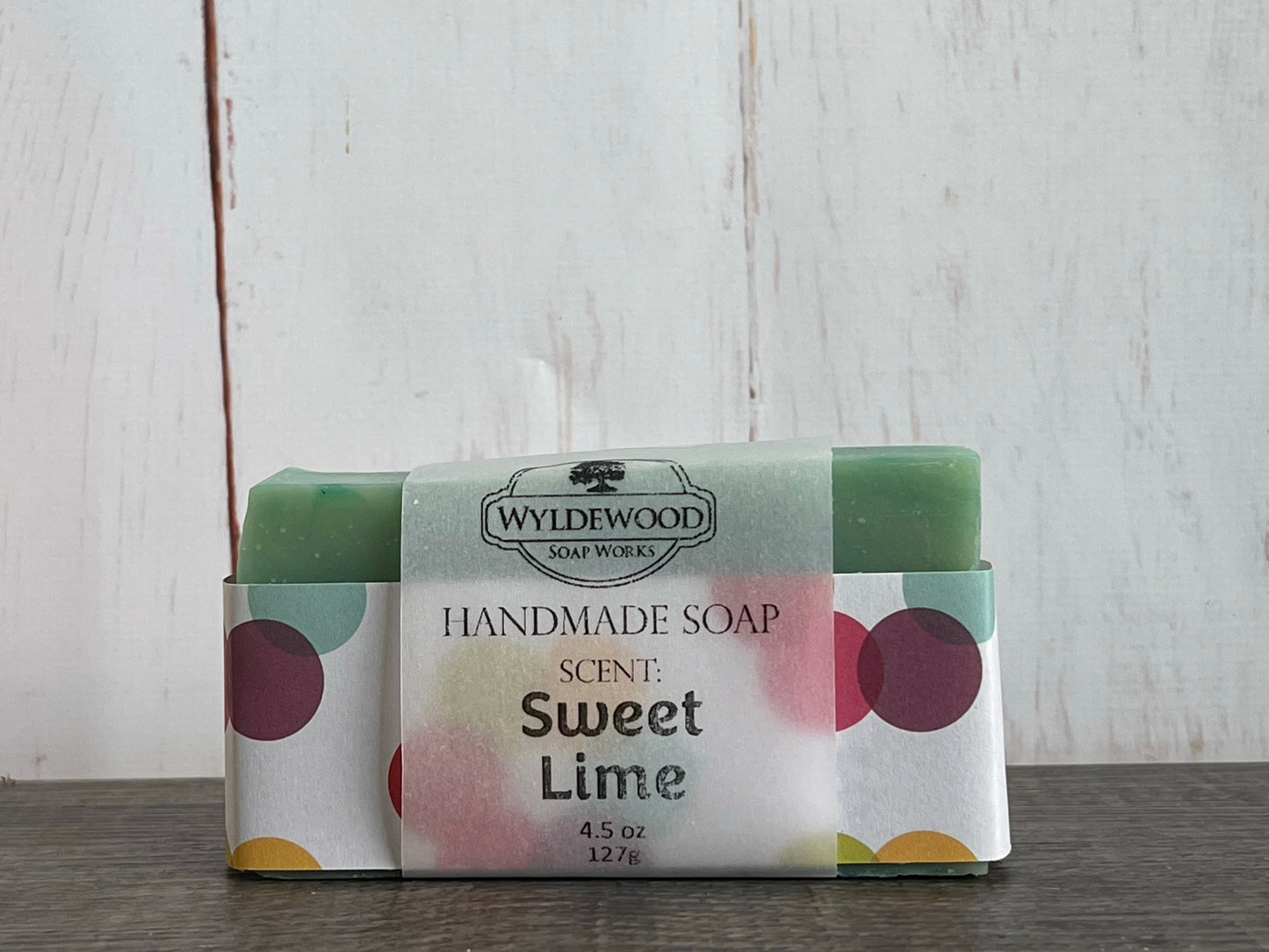 Sweet Lime Scented Soap with Goat Milk