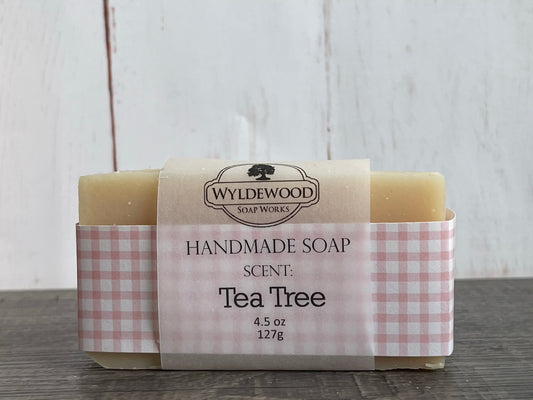 Tea Tree & Charcoal – Goat Milk Soap