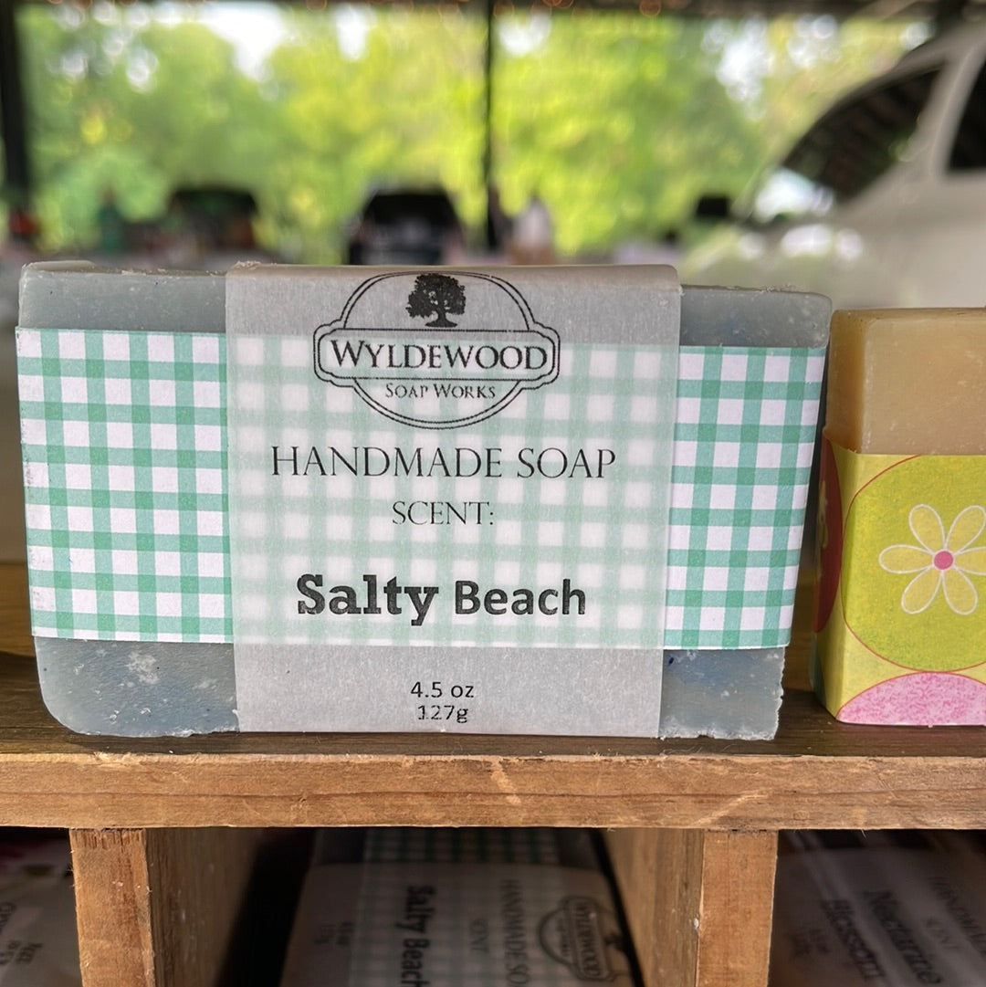 Salty Beach Scented Soap with Goat Milk