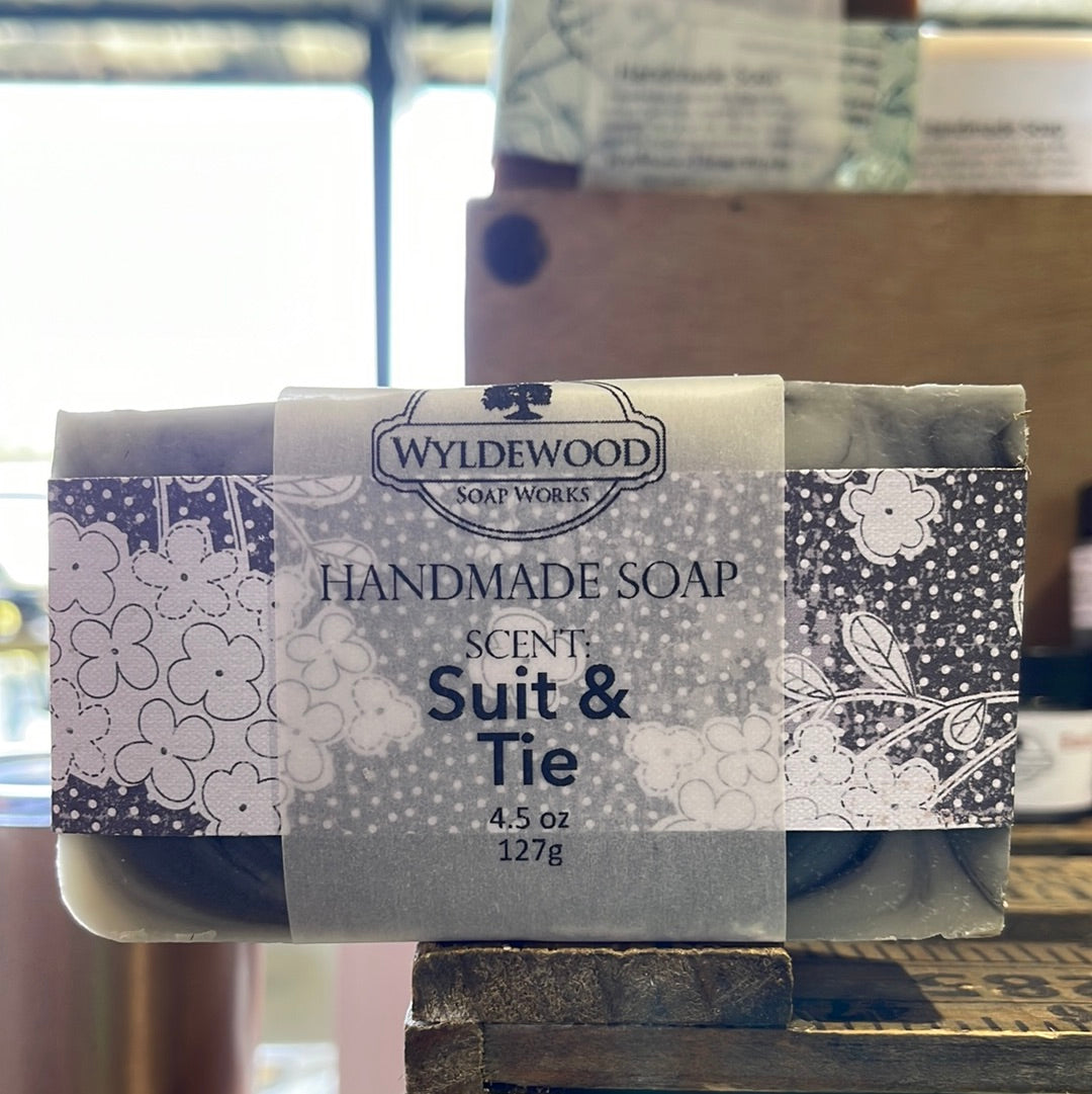 Suit & Tie Scented Soap with Goat Milk