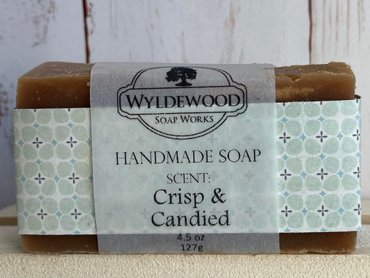 Crisp & Candied Scented Soap with Goat Milk