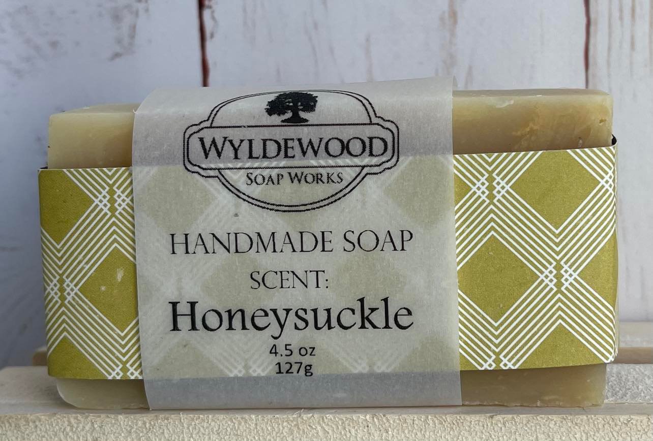 Honeysuckle Scented Soap with Goat Milk