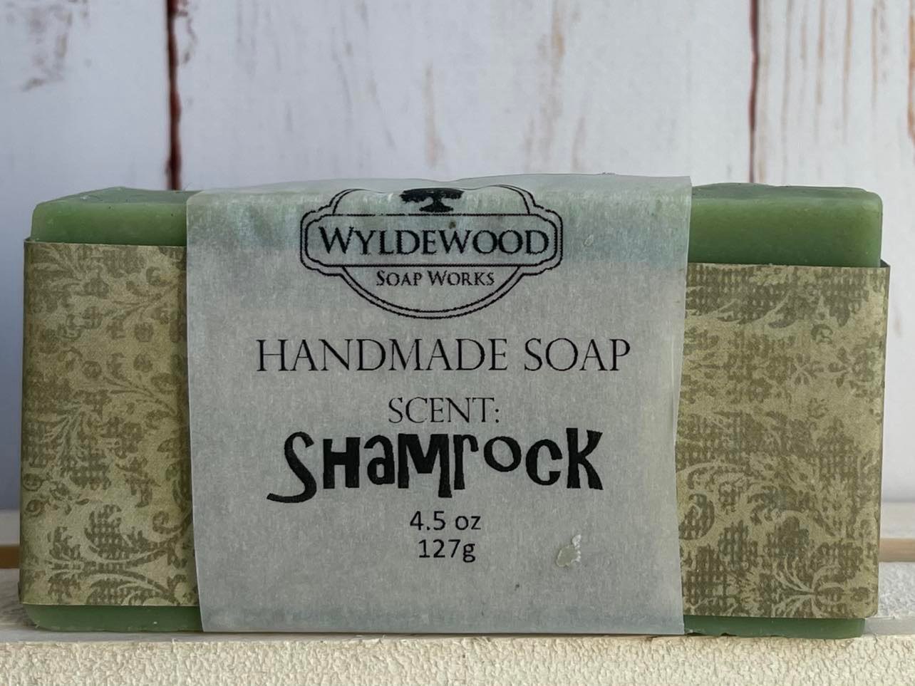 Shamrock Scented Soap with Goat Milk