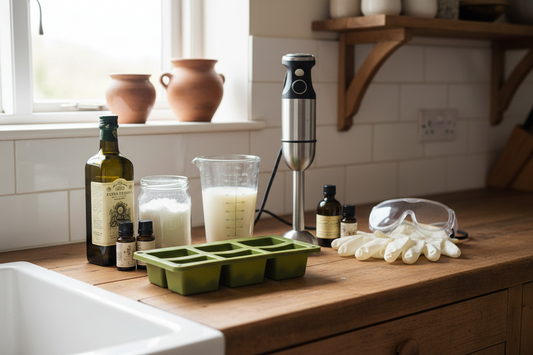 Soap Making for Beginners: Oils, SAP Values and How to Formulate Your First Recipe