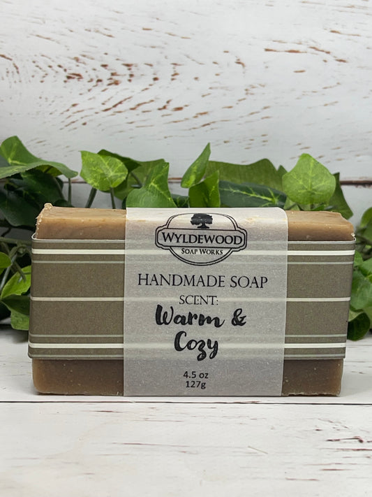 Warm & Cozy Scented Soap with Goat Milk