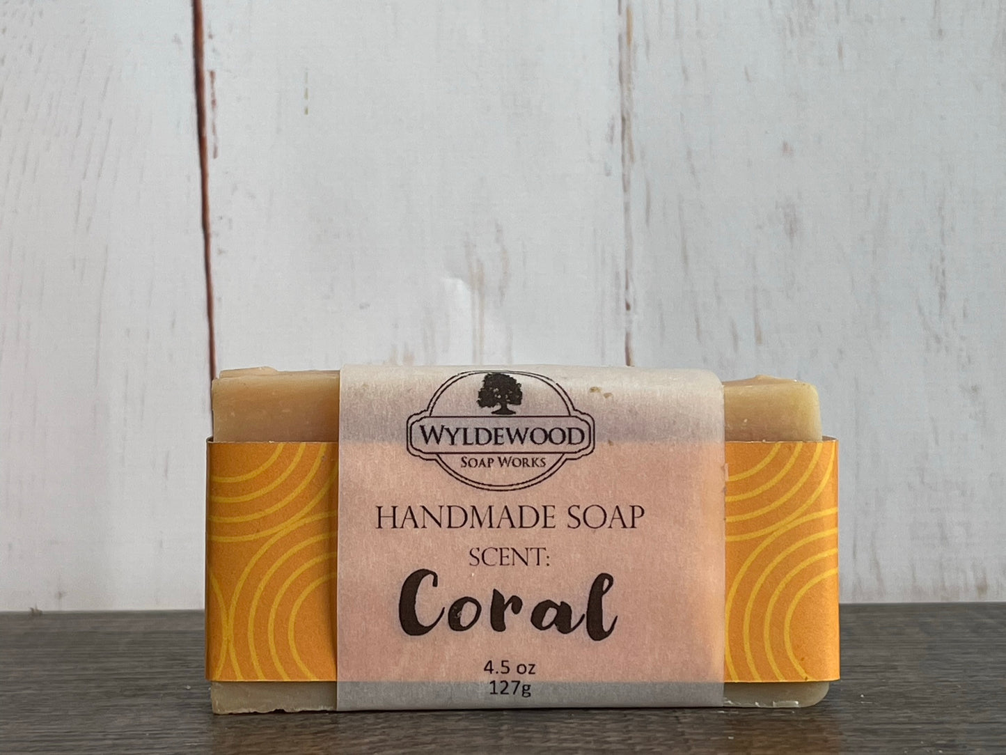 Coral Scented Soap with Goat Milk