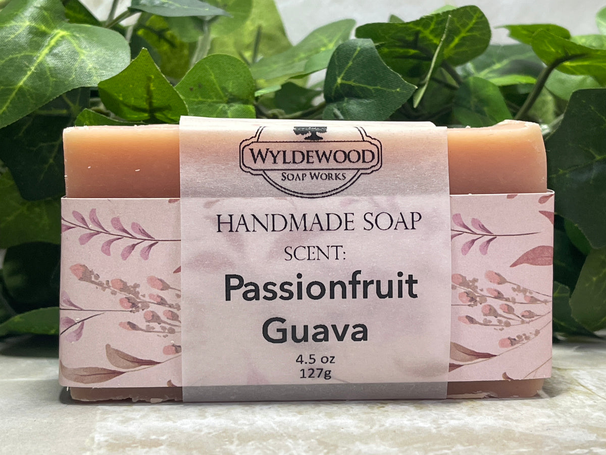 Passionfruit Guava Scented Soap with Goat Milk