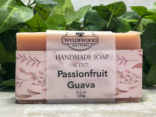 Passionfruit Guava Scented Soap with Goat Milk