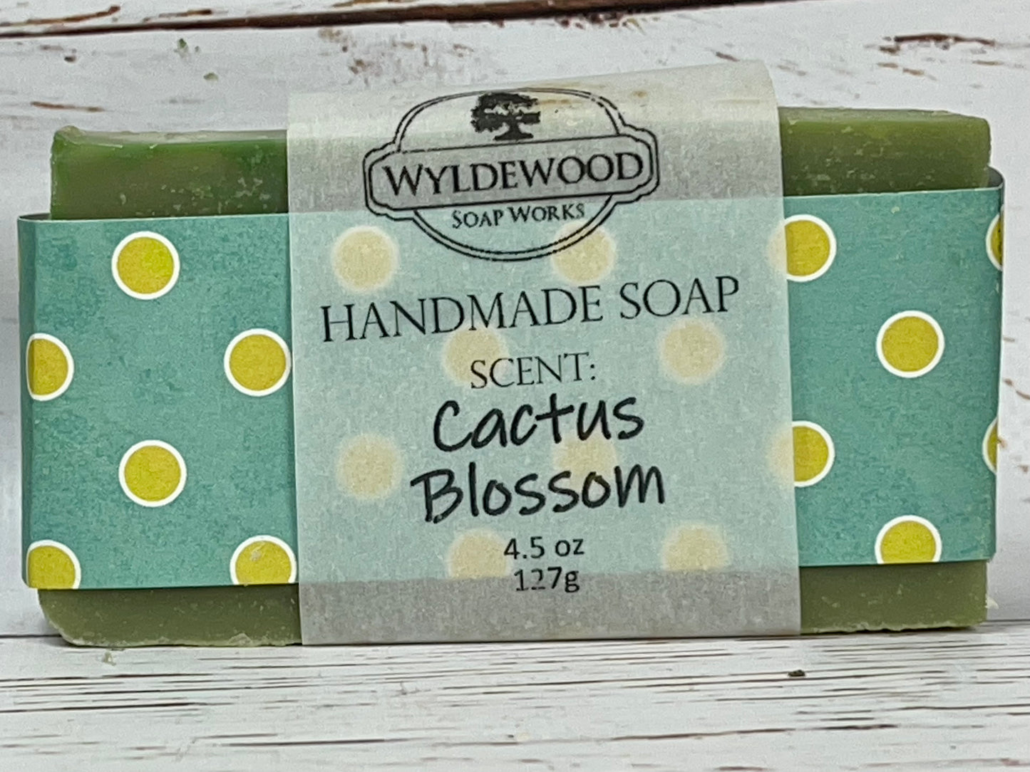 Cactus Blossom Scented Soap with Goat Milk
