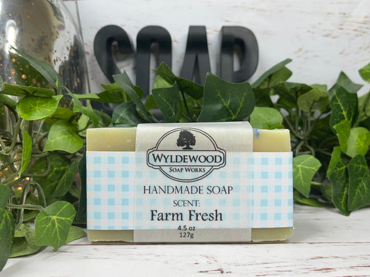 Farm Fresh Scented Soap with Goat Milk