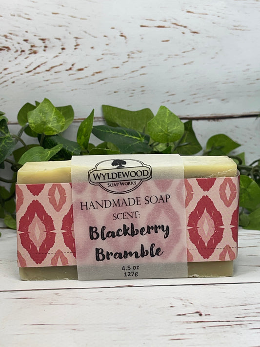 Blackberry Bramble Scented Soap with Goat Milk