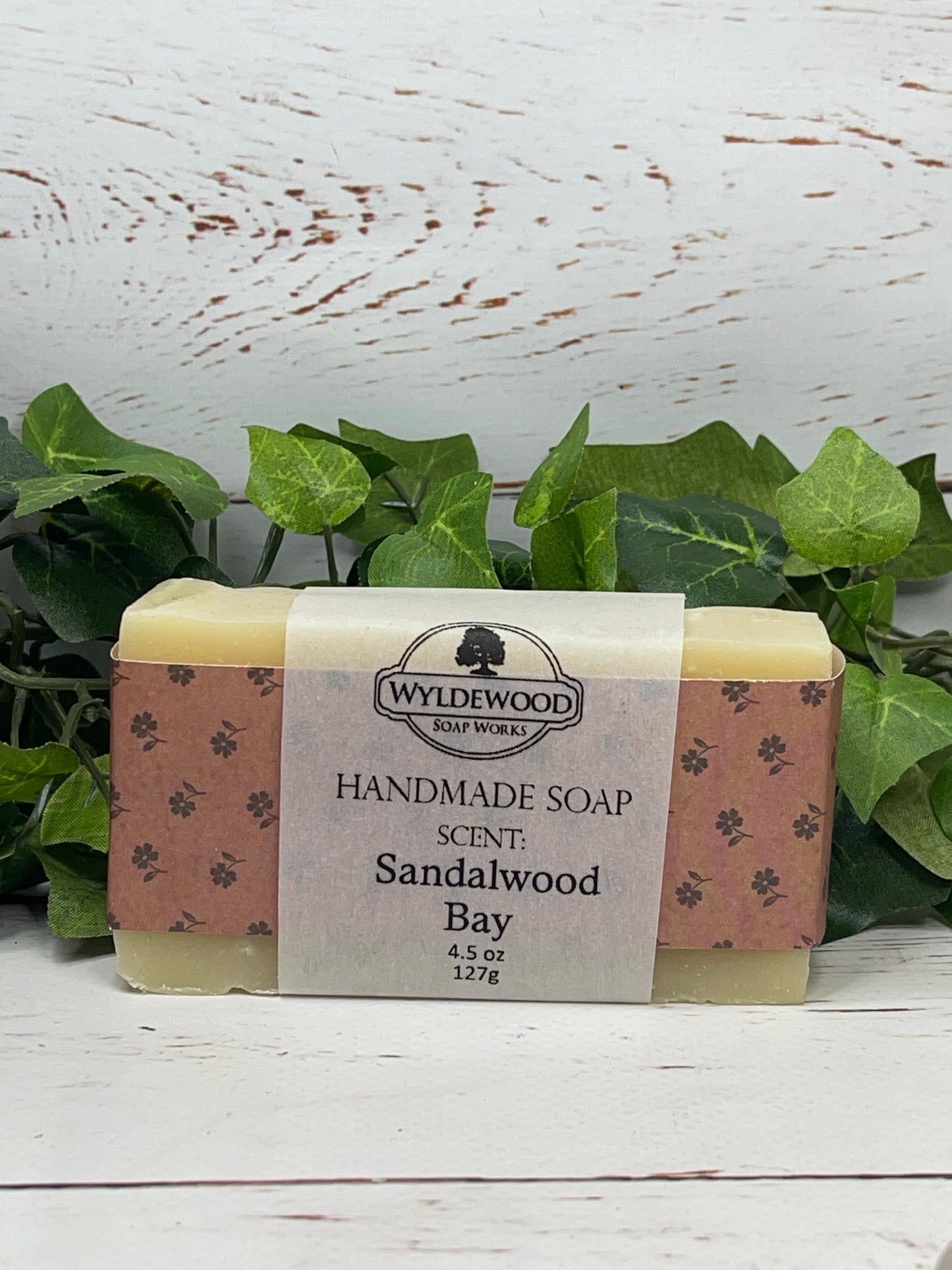 Sandalwood Bay Scented Soap with Goat Milk