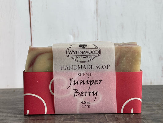 Juniper Berry Scented Soap with Goat Milk