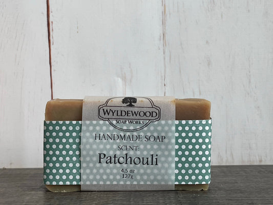 Patchouli Scented Soap with Goat Milk