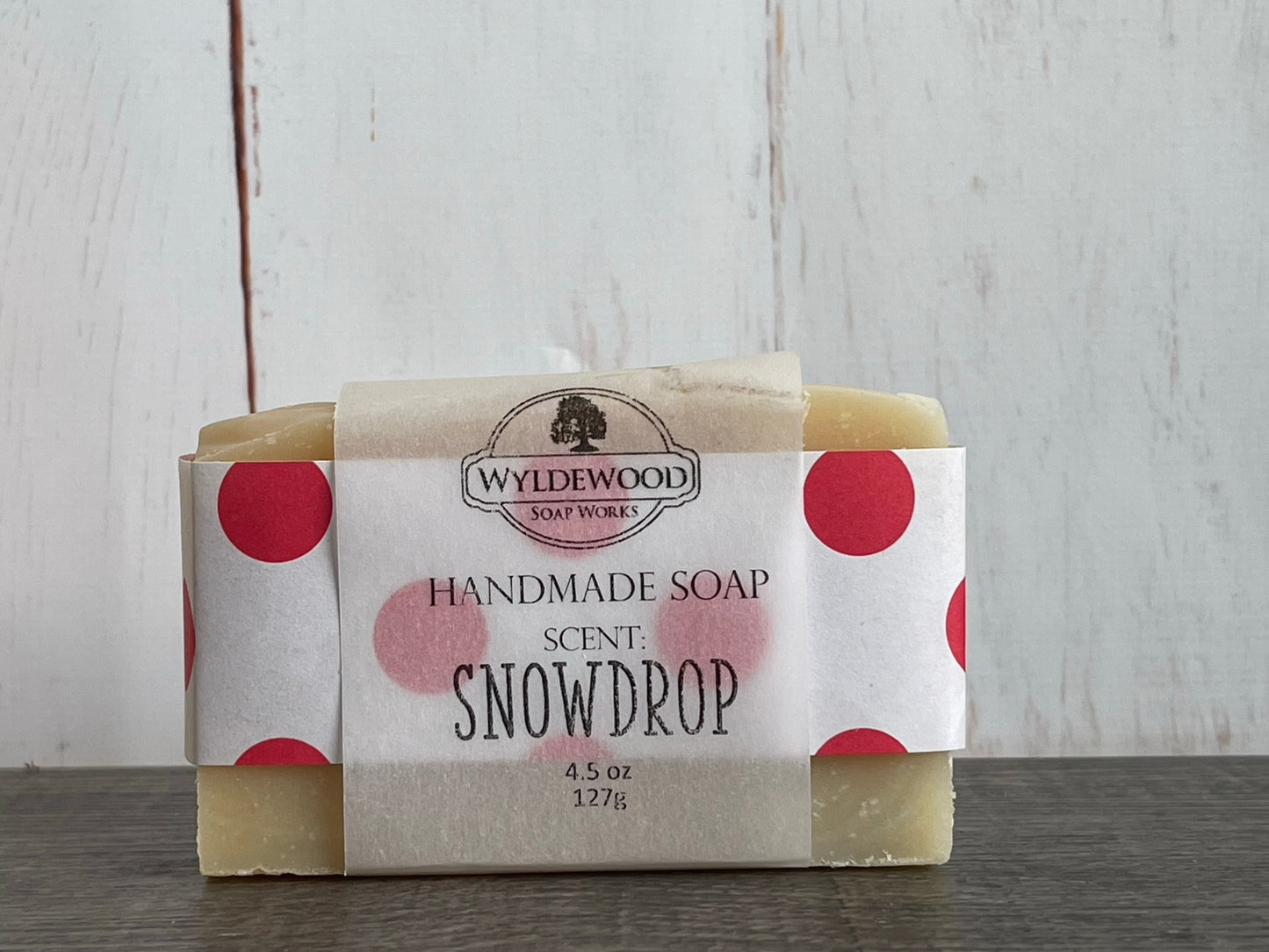 Snowdrop Scented Soap with Goat Milk