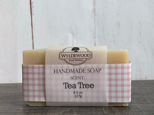 Tea Tree Scented Soap with Goat Milk