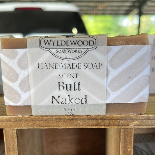 Butt Naked Scented Soap with Goat Milk