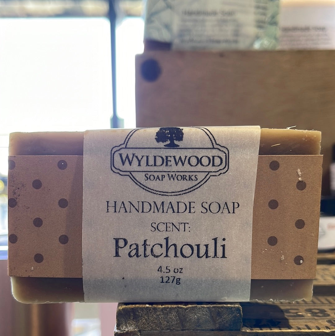 Patchouli Scented Soap with Goat Milk