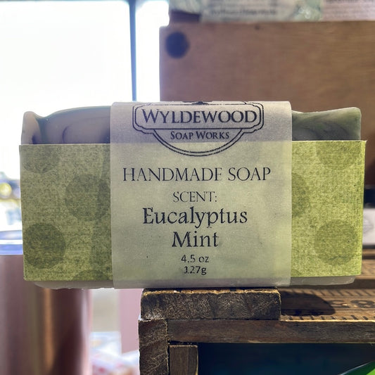 Eucalyptus Mint Scented Soap with Goat Milk