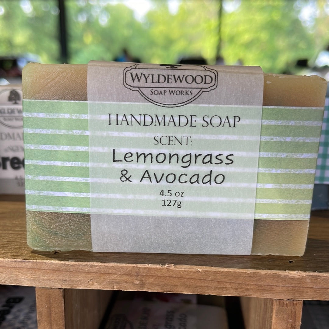 Lemongrass Avocado Scented Soap with Goat Milk
