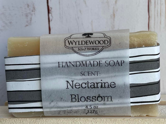 Nectarine Blossom Scented Soap with Goat Milk